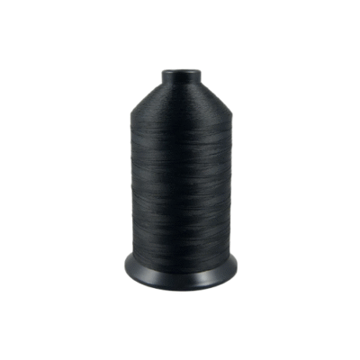 Hilo Anefil poly color negro A&E American Efird  3 piezas