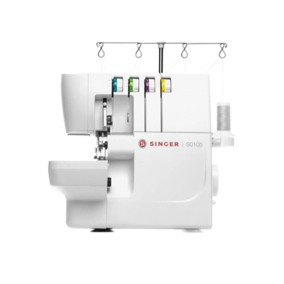 Máquina Overlock Doméstica Singer S0105 Color Blanco