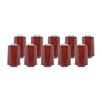 Hilo Kingtex 40/2 Para Costura Color Rubí paquete de 10 conos