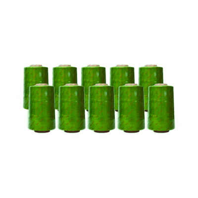 Hilo Kingtex 40/2 Para Costura Color Verde bandera paquete de 10 conos